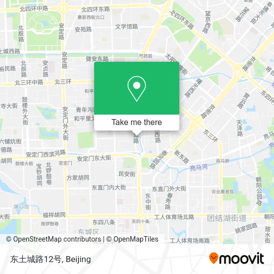 东土城路12号 map