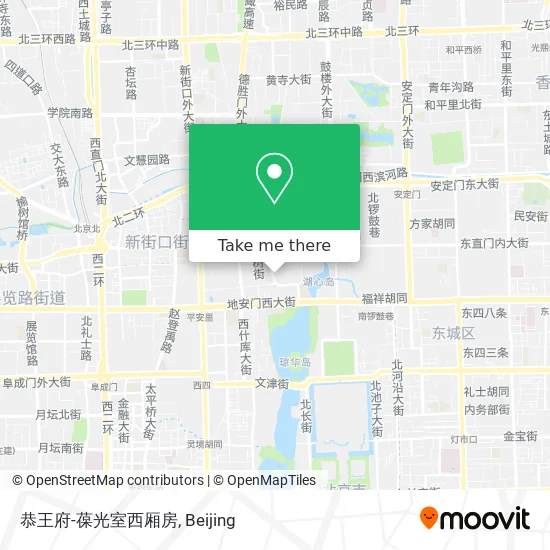恭王府-葆光室西厢房 map