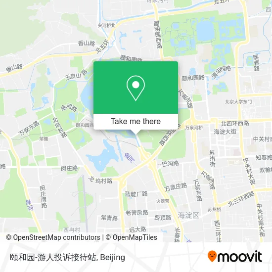 颐和园-游人投诉接待站 map