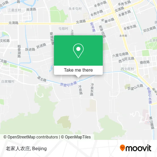 老家人农庄 map