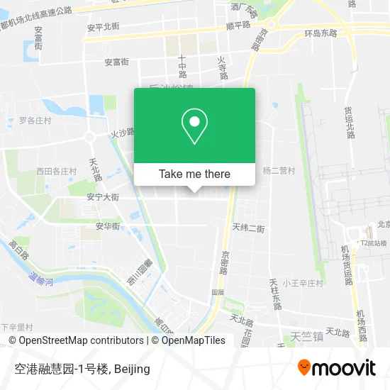 空港融慧园-1号楼 map