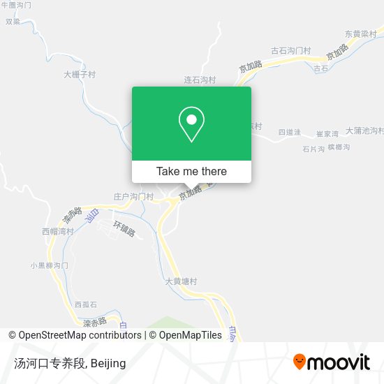 汤河口专养段 map