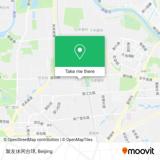 聚友休闲台球 map