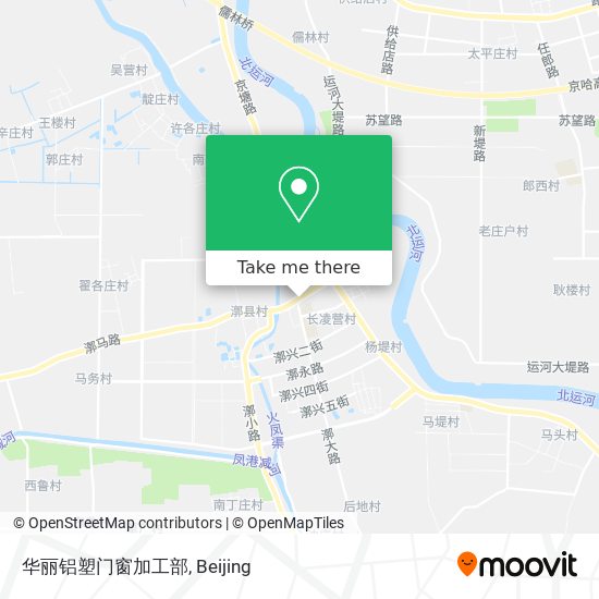 华丽铝塑门窗加工部 map