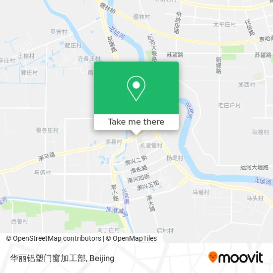华丽铝塑门窗加工部 map