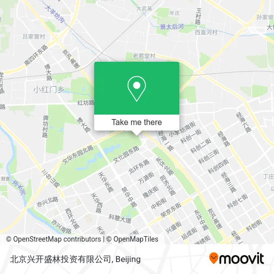 北京兴开盛林投资有限公司 map