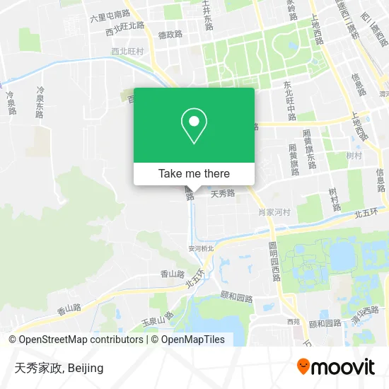 天秀家政 map