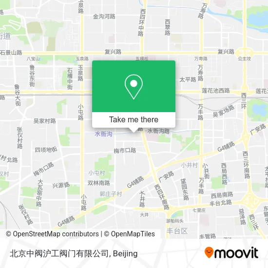 北京中阀沪工阀门有限公司 map