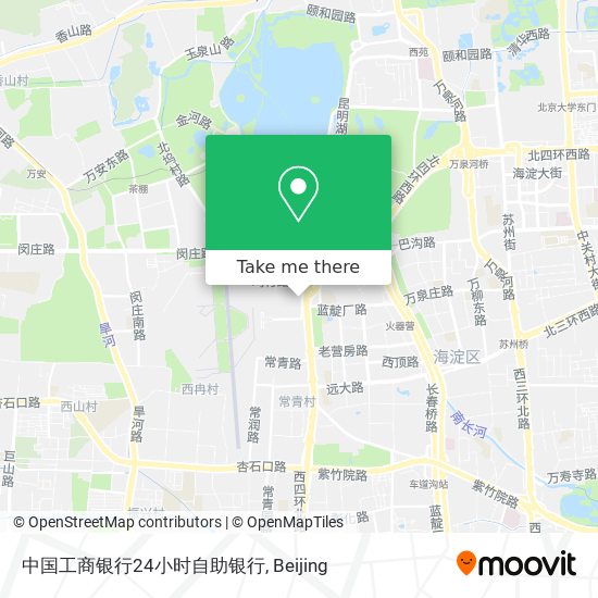 中国工商银行24小时自助银行 map