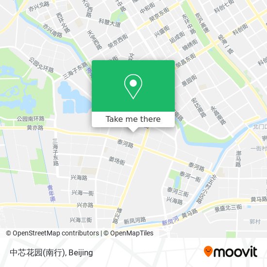 中芯花园(南行) map