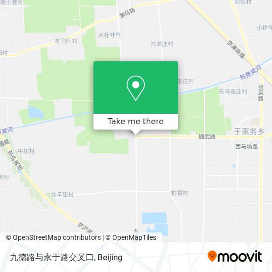 九德路与永于路交叉口 map