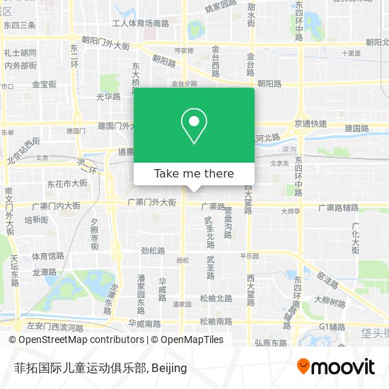 菲拓国际儿童运动俱乐部 map