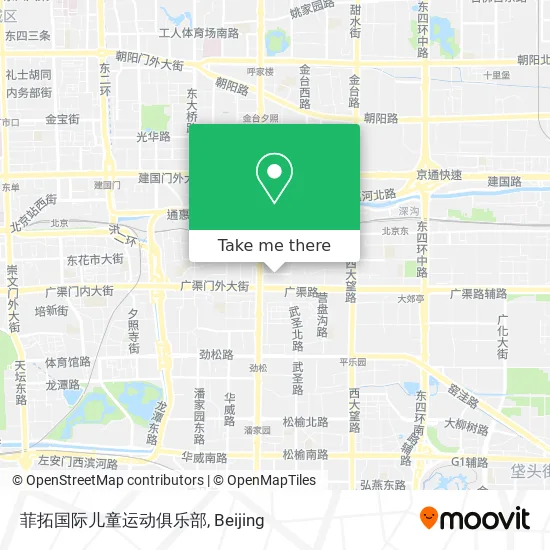 菲拓国际儿童运动俱乐部 map