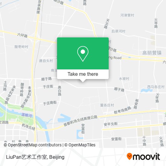 LiuPan艺术工作室 map