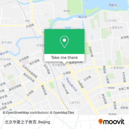 北京华夏之子教育 map