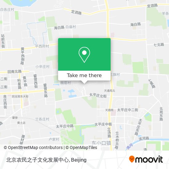 北京农民之子文化发展中心 map