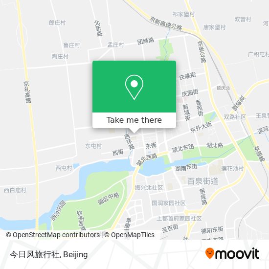 今日风旅行社 map