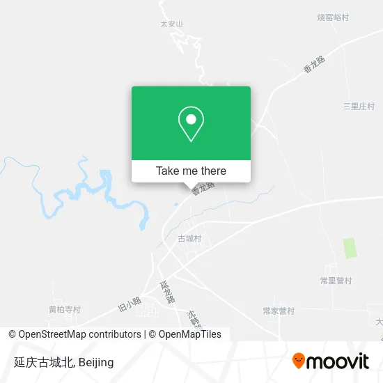 延庆古城北 map
