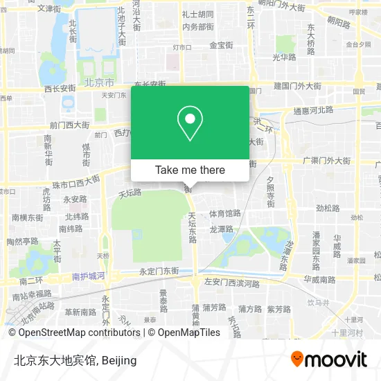 北京东大地宾馆 map