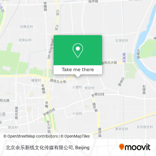 北京余乐新线文化传媒有限公司 map