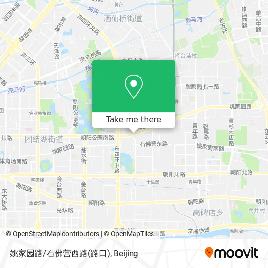 姚家园路/石佛营西路(路口) map