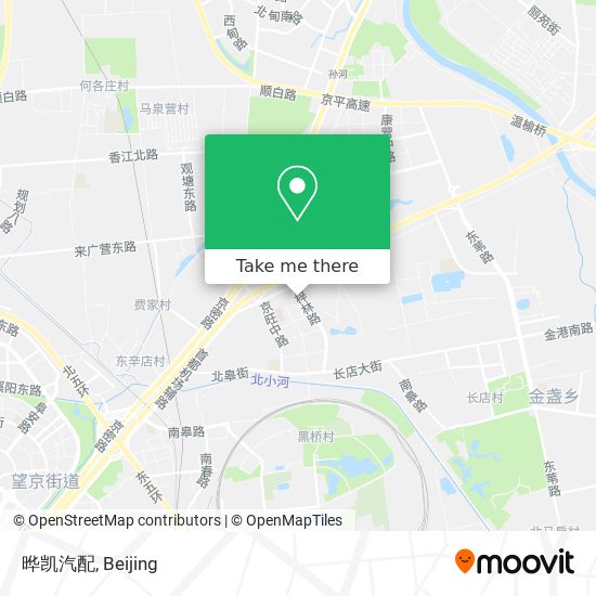 晔凯汽配 map