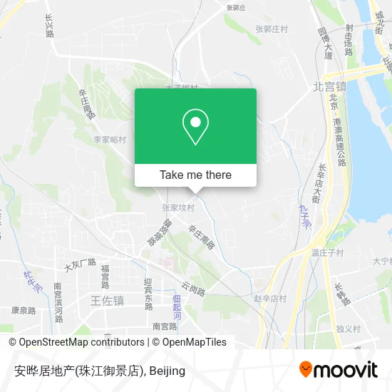 安晔居地产(珠江御景店) map