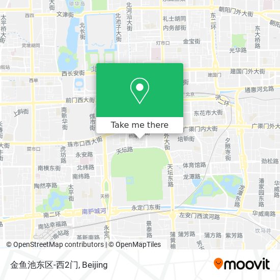 金鱼池东区-西2门 map