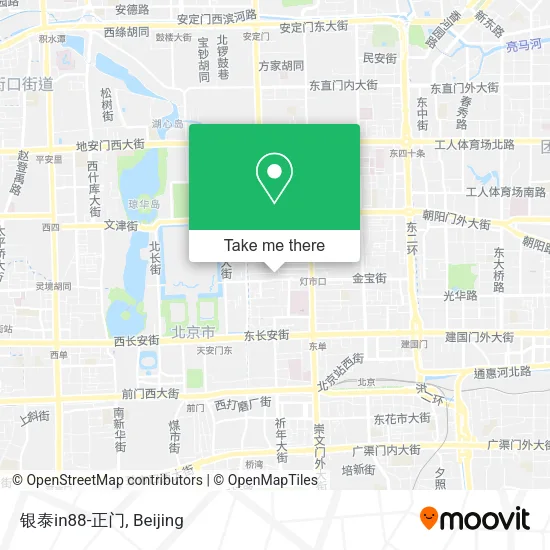 银泰in88-正门 map