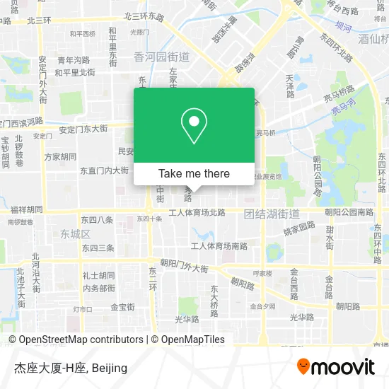 杰座大厦-H座 map