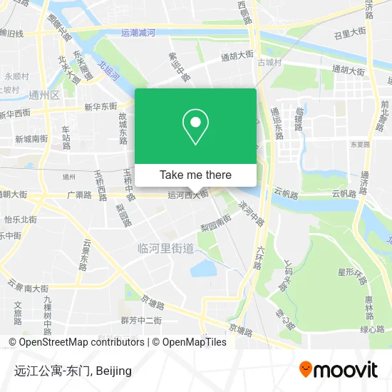 远江公寓-东门 map