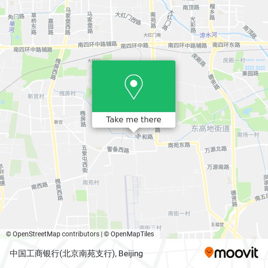 中国工商银行(北京南苑支行) map
