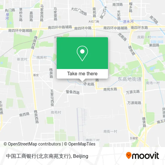 中国工商银行(北京南苑支行) map