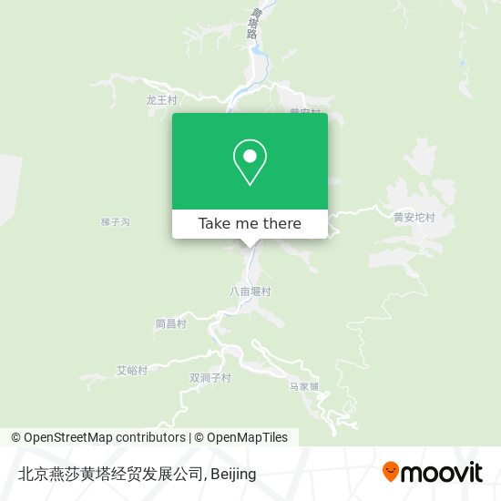北京燕莎黄塔经贸发展公司 map