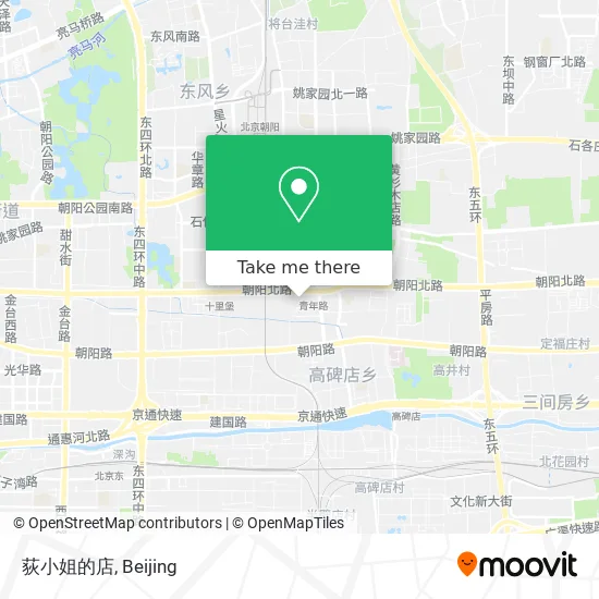 荻小姐的店 map