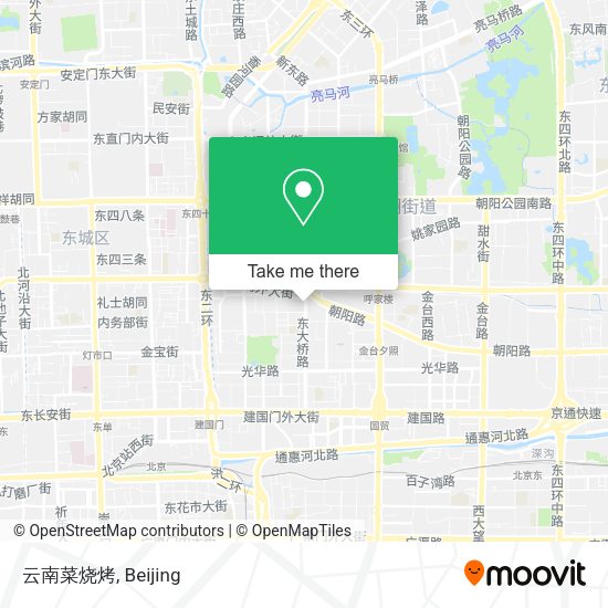 云南菜烧烤 map