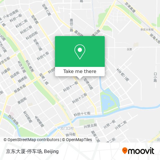 京东大厦-停车场 map