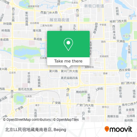 北京LL民宿地藏庵南巷店 map