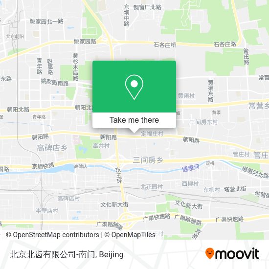 北京北齿有限公司-南门 map