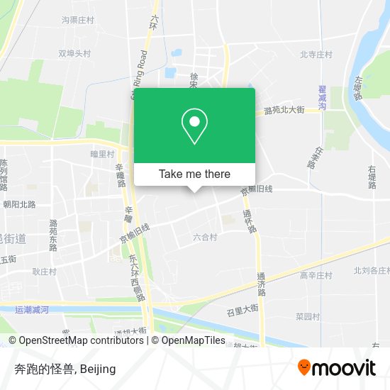 奔跑的怪兽 map