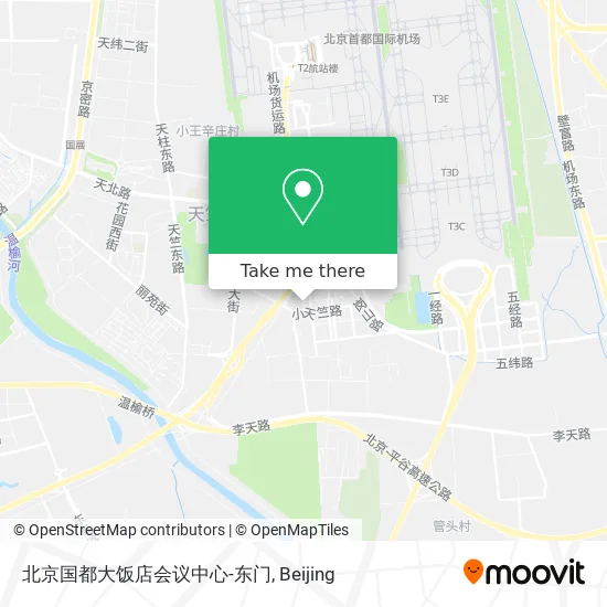 北京国都大饭店会议中心-东门 map