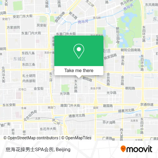 慈海花操男士SPA会所 map