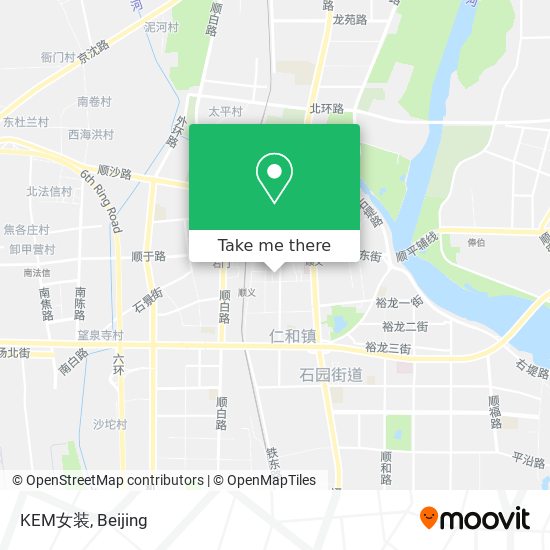 KEM女装 map