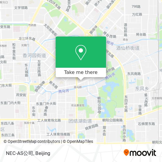 NEC-AS公司 map