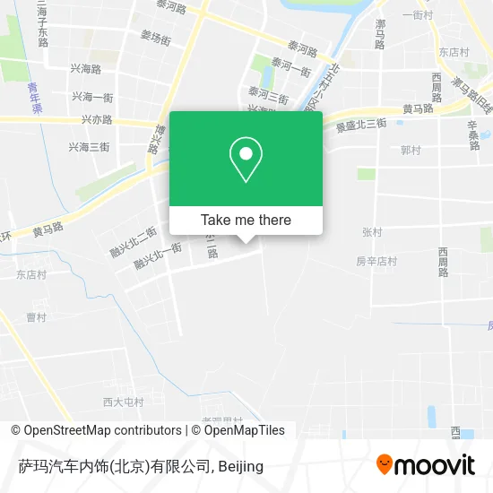 萨玛汽车内饰(北京)有限公司 map