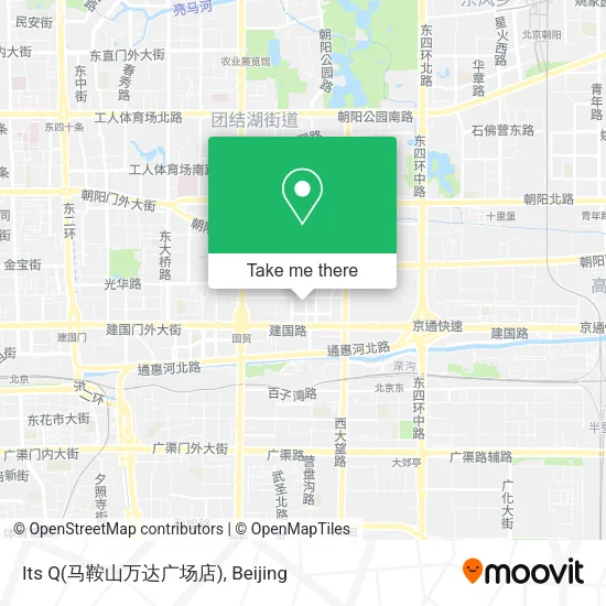 Its Q(马鞍山万达广场店) map