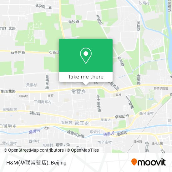 H&M(华联常营店) map