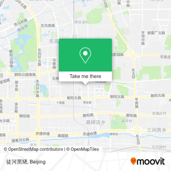 徒河黑猪 map
