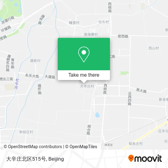大辛庄北区515号 map