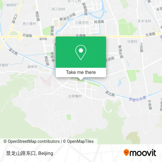 显龙山路东口 map